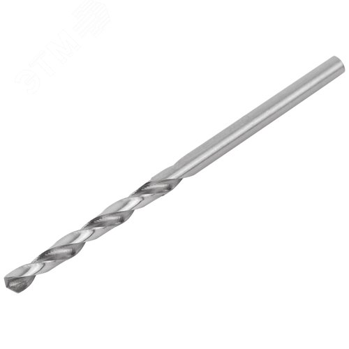 Сверло по металлу HSS шлифованное в блистере, угол заточки 135град, 3,3X65 мм - фото 2