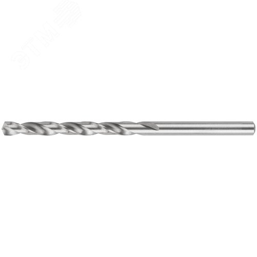 Сверло по металлу HSS шлифованное в блистере, угол заточки 135град, 4,8X86 мм - фото 1