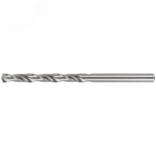 Изображение товара Сверло по металлу HSS шлифованное в блистере, угол заточки 135град, 5,0X86 мм (шт)