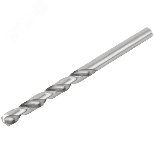 Сверло по металлу HSS шлифованное в блистере, угол заточки 135град, 6,0X93 мм - фото 2