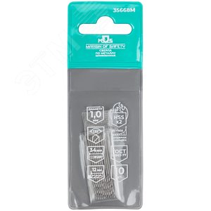 Сверла по металлу HSS шлифованные, угол заточки 135град, 1X34 мм (10 шт.) - фото 3