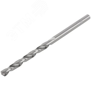 Сверла по металлу HSS шлифованные, угол заточки 135град, 4,0X75 мм (5 шт.) - фото 2