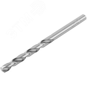 Сверла по металлу HSS шлифованные, угол заточки 135град, 6,0X93 мм (5 шт.) - фото 2