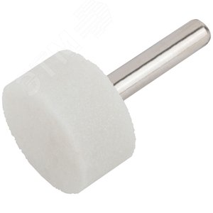 Шарошка абразивная (по металлу), хвостовик 6 мм, цилиндр 25х13 мм - фото 2