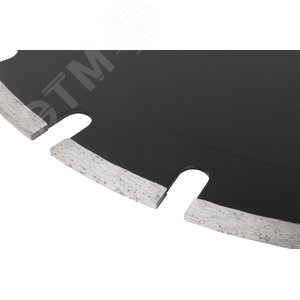 Диск отрезной алмазный по асфальту, 350x3.2x7x25.4 мм - фото 5