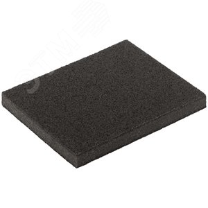 Губка шлифовальная алюминий-оксидная, 125х100х10 мм, Р 60 - фото 2