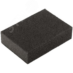 Губка шлифовальная алюминий-оксидная, 100х70х25 мм, Р 60 - фото 2