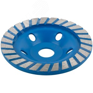 Диск алмазный шлифовальный, посадочный диаметр 22.2 мм,''Турбо'' узкие сегменты 125 мм - фото 2