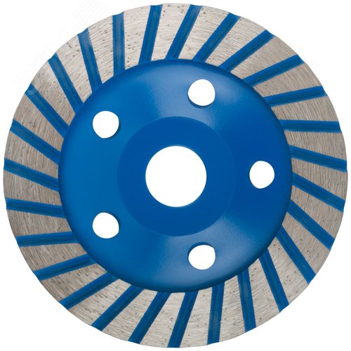 Изображение товара Диск алмазный шлифовальный, посадочный диаметр 22.2 мм, ''Турбо'' широкие сегменты 125 мм (шт)