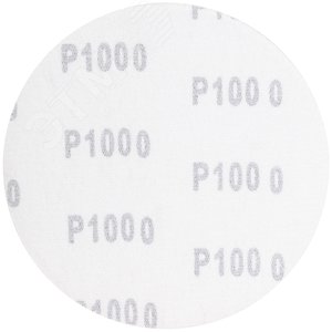 Круги шлифовальные сплошные (липучка), алюминий-оксидные, 125 мм, 5 шт. Р 1000 - фото 2