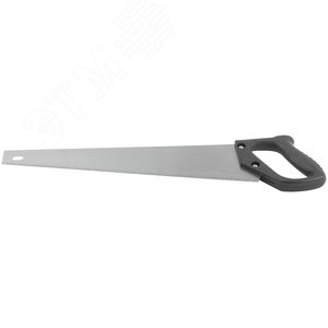 Ножовка по дереву ''Эконом'', мелкий зуб, шаг 3 мм, пластиковая ручка, 400 мм 40291М MOS - 4