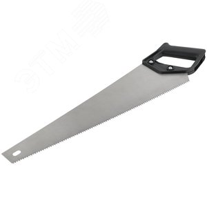 Ножовка по дереву ''Эконом'', средний зуб, шаг 4.5 мм, пластиковая ручка, 450 мм 40294М MOS - 2