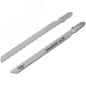 Полотна для лобзика, T101B, по дереву, HCS, 100 мм, 2 шт. - фото 2