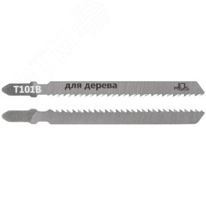 Полотна для лобзика, T101B, по дереву, HCS, 100 мм, 2 шт. - фото 4