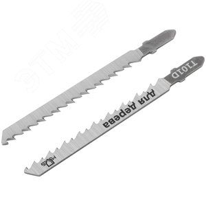 Полотна для лобзика, T101D, по дереву, HCS, 100 мм, 2 шт. - фото 2