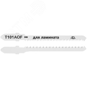Полотна для лобзика, Т101AOF, по дереву, Bimetal, 82 мм, 2 шт. - фото 4