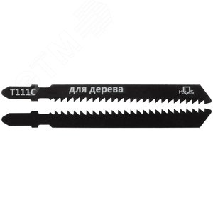 Полотна для лобзика, Т111С, по дереву, HCS, 100 мм, 2 шт. - фото 4