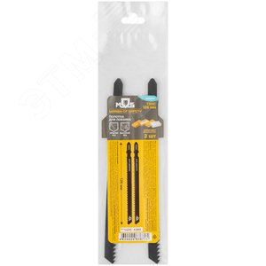 Полотна для лобзика, Т311С, по дереву, HCS, 116 мм, 2 шт. - фото 3