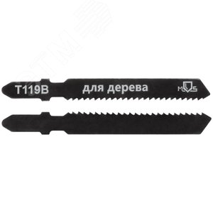 Полотна для лобзика, Т119В, по дереву, HCS, 75 мм, 2 шт. - фото 4