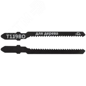 Полотна для лобзика, Т119ВО, по дереву, HCS, 75 мм, 2 шт. - фото 4