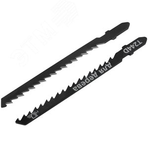 Полотна для лобзика, T244D, по дереву, HCS, 100 мм, 2 шт. - фото 2