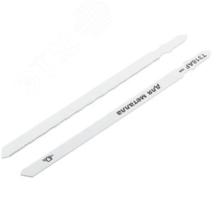 Полотна для лобзика, T318AF, по металлу, Bimetal, 116 мм, 2 шт. - фото 2