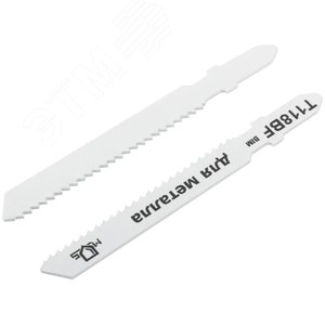 Полотна для лобзика, T118BF, по металлу, Bimetal, 75 мм, 2 шт. - фото 2