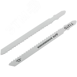 Полотна для лобзика, T127D, по алюминию и пластику, HSS, 100 мм, 2 шт. - фото 2