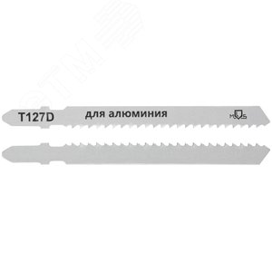 Полотна для лобзика, T127D, по алюминию и пластику, HSS, 100 мм, 2 шт. - фото 4
