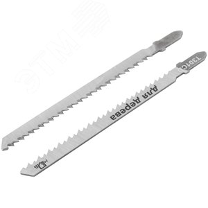 Полотна для лобзика, T301CD, по дереву, HCS, 116 мм, 2 шт. - фото 2