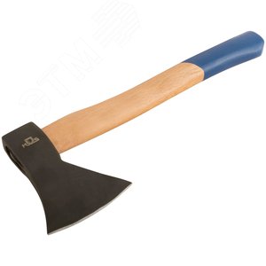 Топор кованая инструментальная сталь, деревянная ручка 600 гр - фото 2