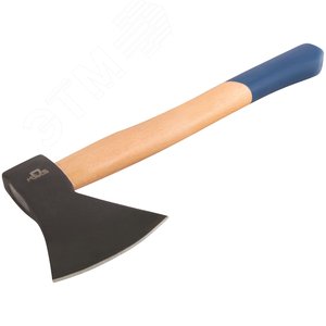 Топор кованая инструментальная сталь, деревянная ручка 800 гр - фото 2