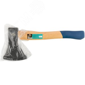 Топор кованая инструментальная сталь, деревянная ручка 800 гр - фото 3