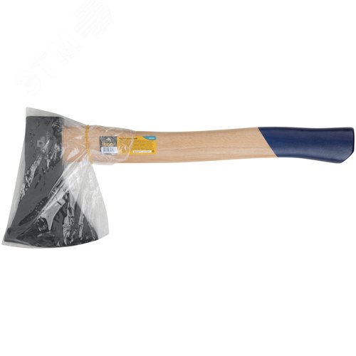 Топор кованая сталь, деревянная ручка 1000 гр. - фото 3