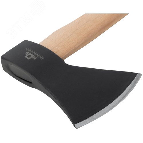 Топор кованая сталь, деревянная ручка 1000 гр. - фото 4