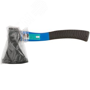 Топор кованая сталь, усиленная стеклопластиковая ручка 800 гр - фото 3