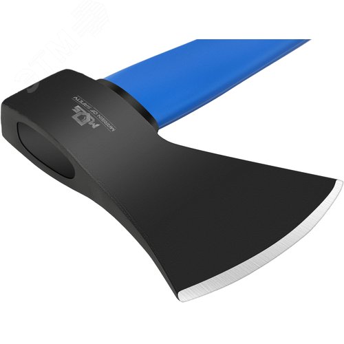 Топор кованая сталь, усиленная стеклопластиковая ручка 1000 гр. - фото 4