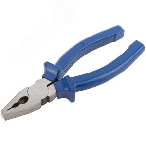 Плоскогубцы комбинированные ''Тор'', инстр. сталь, пластиковые ручки 160 мм - фото 2