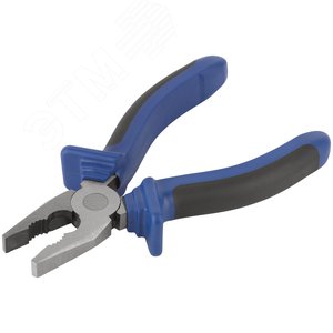 Плоскогубцы комбинированные ''Один'' двухцветные обрезиненные ручки, полированная сталь 160 мм - фото 2