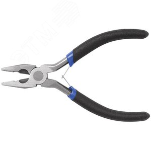 Изображение товара Плоскогубцы комбинированные ''мини'', синие ручки 130 мм (шт)