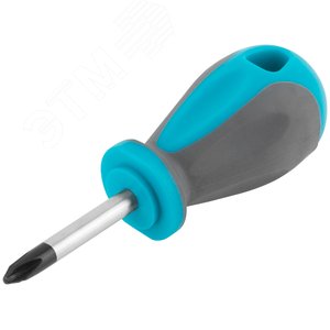 Отвертка, CrV сталь, прорезиненная ручка PH2X38 мм - фото 2