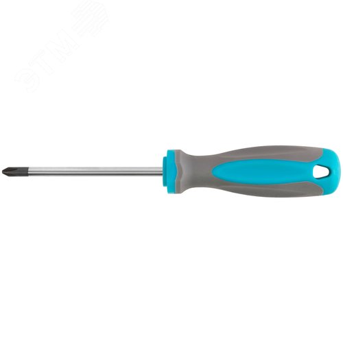 Изображение товара Отвертка, CrV сталь, прорезиненная ручка PH2X100 мм (шт)