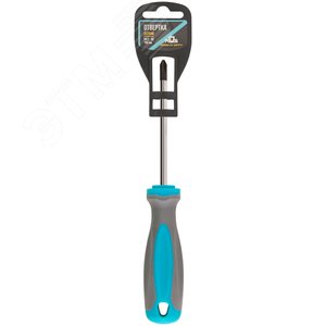 Отвертка, CrV сталь, прорезиненная ручка PH2X100 мм - фото 3