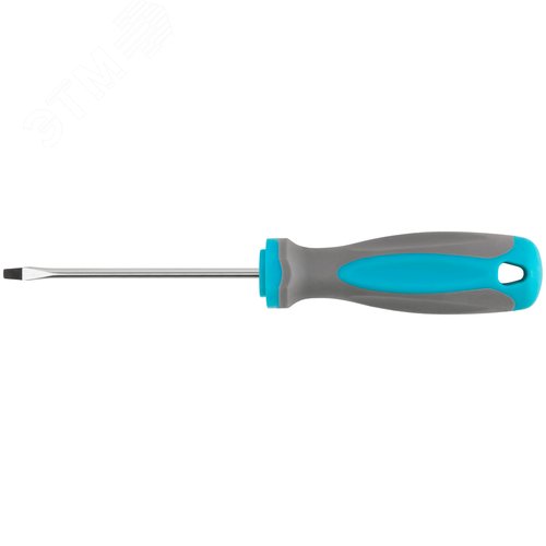 Изображение товара Отвертка, CrV сталь, прорезиненная ручка SL3X75 мм (шт)