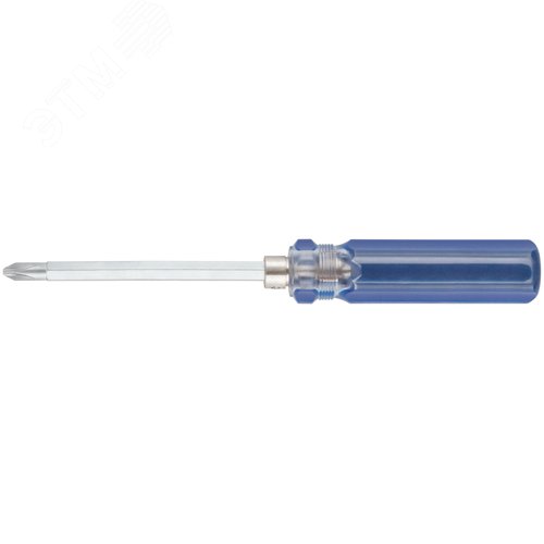 Изображение товара Отвертка с переставным жалом, пластиковая ручка 6x70 мм (PH2/SL6) (шт)