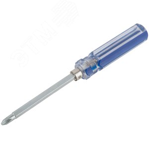 Отвертка с переставным жалом, пластиковая ручка 6x70 мм (PH2/SL6) 56206М MOS - 2