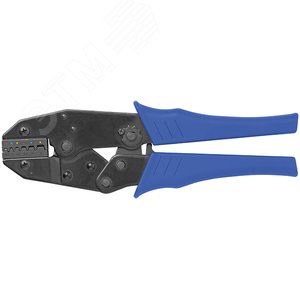 Изображение товара Пресс-клещи (кримпер) для обжима наконечников электропроводов с сечением 0,5-6 мм (шт)