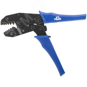 Пресс-клещи (кримпер) для обжима наконечников электропроводов с сечением 0,5-6 мм - фото 5