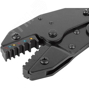 Пресс-клещи (кримпер) для обжима наконечников электропроводов с сечением 0,5-6 мм - фото 7