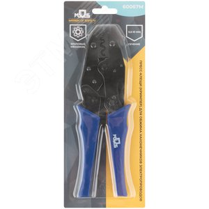 Пресс-клещи (кримпер) для обжима наконечников электропроводов с сечением 0,5-10 мм - фото 3